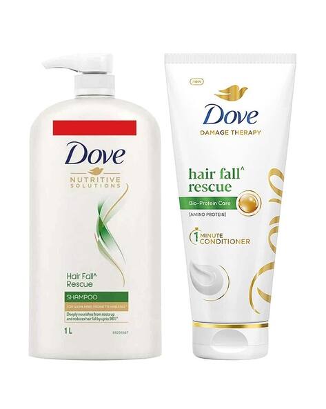 DOVE Hair Fall Rescue Shampoo Intense Repair Conditioner Combo