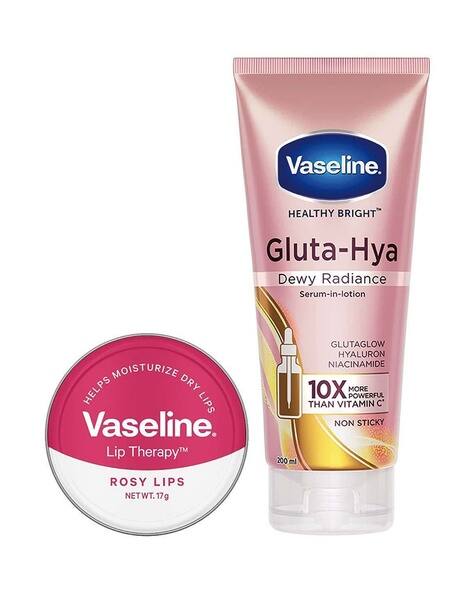VASELINE Radiant Skin & Hydrated Lips Combo