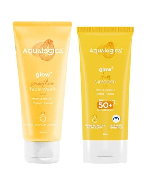 Aqualogica Glow Dewy Sunscreen - 80G Combo