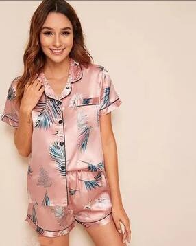 buda jeans co Women Floral Nightwear Set-picture-20