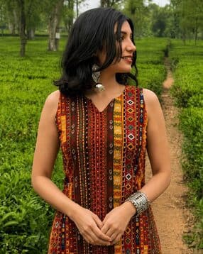 nyrika Women Printed Relaxed Fit Tunic-picture-19