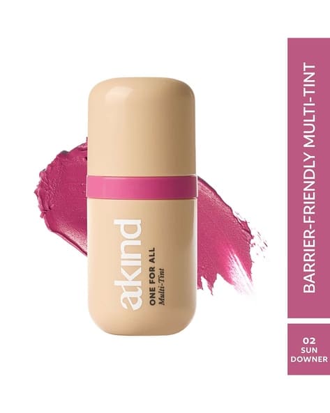AKIND One For All Multi-Tint - Barrier-Loving Tint for Lips Cheeks And Eyes - Sun Downer