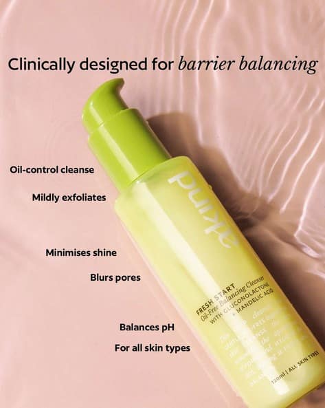 AKIND Fresh Start Oil-Free Cleanser Clear Pores with Gluconolactone And Lactic Acid