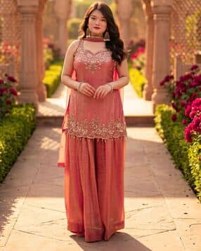 svaraa Women Embellished Straight Kurta Set-picture-31