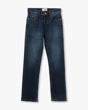 lee cooper Boys Lightly Washed Straight Jeans-picture-34