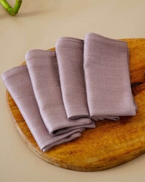 debaans Pack of 4 Bamboo Hand Towels-picture-48