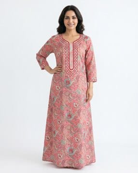 sanaa Women Printed Nighte-picture-20
