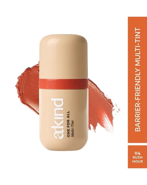 AKIND One For All Multi-Tint - Barrier-Loving Tint for Lips Cheeks And Eyes - Rush Hour