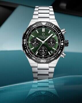 carlington Men Wrist Watch-Nitro 8049 Silver Green-picture-28