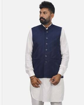 gargian master cut Men Mandarin-Collar Nehru Jacket-picture-44