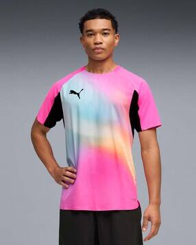 puma Colourblocked Slim Fit Crew-Neck T-Shirt-picture-51