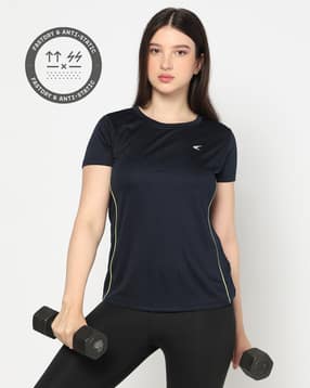 performax Women Regular Fit Crew-Neck T-Shirt-picture-13