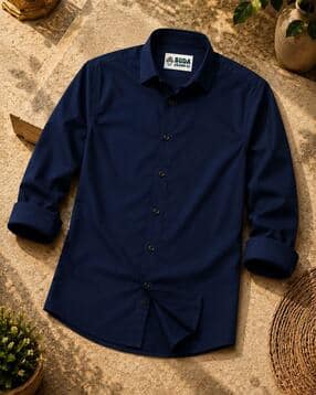 buda jeans co Men Regular Fit Shirt with Spread Collar-picture-32