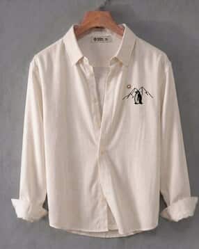 buda jeans co Men Embroidered Regular Fit Shirt-picture-37