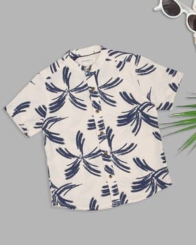 pantaloons junior Boys Floral Printed Regular Fit-picture-11