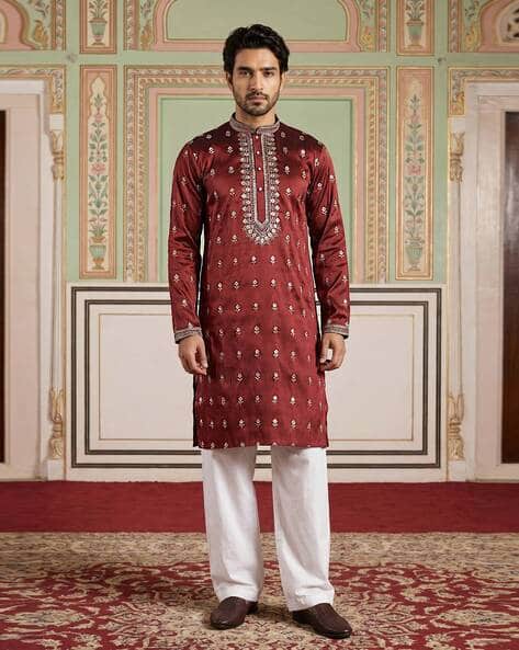 JOMPERS Embroidered Regular Fit 2-Piece Suit Set