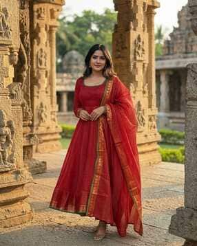 nyrika Women Anarkali Gown Dress-picture-10