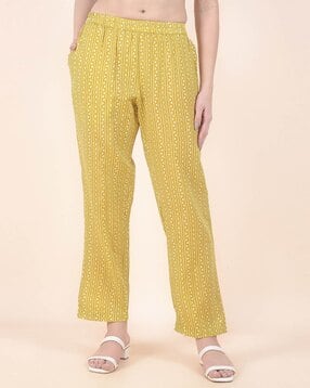 cantabil Geometric Print Relaxed Fit Palazzos-picture-39