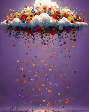 homebrew Fantasy Floral Cloud Backdrop -picture-51