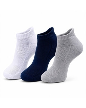 dollar Men Pack of 3 Patterned Ankle-Length Socks-picture-10