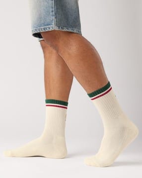 the souled store Peanuts Baseball|Peanuts™ - Men Ribbed Mid-Calf Length Socks-picture-12
