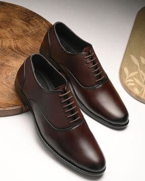 buda jeans co Men Round Toe Lace-Up Shoes-picture-15