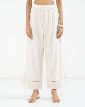 rangmanch by pantaloons Women Palazzos with Elasticated Waist-picture-44