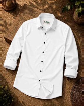 buda jeans co Men Regular Fit Shirt with Spread Collar-picture-35