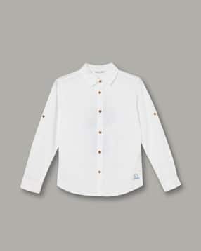 fame forever by lifestyle Boys Stripes Regular Fit Shirt-picture-26