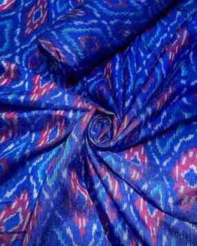 suta Geometric Print 1-Piece Dress Material-picture-13