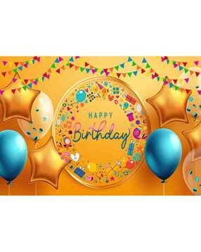 Happy Birthday Balloon Backdrop -image-12