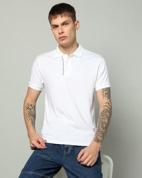 united colors of benetton Men Brand Print Regular Fit Polo T-Shirt-picture-12
