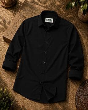 buda jeans co Men Regular Fit Shirt with Spread Collar-picture-33