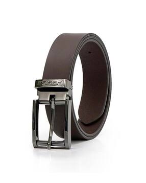 Leather Belt with Buckle Closure-image-33
