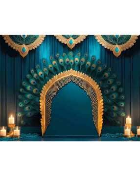 Peacock Theme Backdrop -image-34