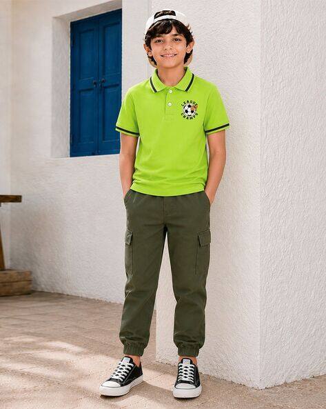 Trampoline Boys Graphic Pants & T-Shirt Set