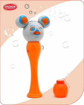chanak Cat Face Bubble Machine with Solution Bottle-100 ml-picture-25