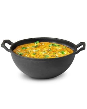 Cast Iron Kadai with Handles-image-17