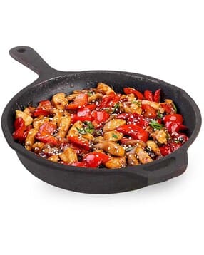 the indus valley Cast Iron Fry Pan with Handle-picture-40
