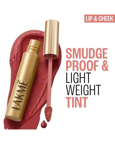 LAKME 9to5 Double Duty Lip & Cheek Mousse Long Lasting and  Lightweight - Burgundy Lush