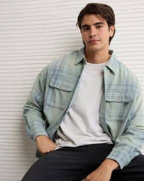 Men Checked Regular Fit Spread-Collar Shirt-image-43