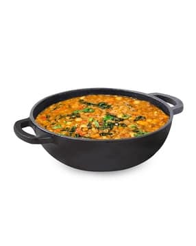 the indus valley Iron Kadai with Flat Handles-picture-18
