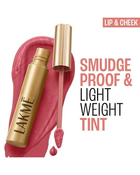 LAKME 9to5 Double Duty Lip & Cheek Mousse Long Lasting and  Lightweight - Rose Touch