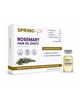 Pack of 6 Spring H2O Rosemary Hair Oil Shots-image-31