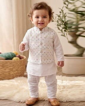 new gen Boys Printed 3-Piece Kurta Pyjama Set-picture-21