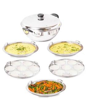 the indus valley Stainless Steel Idli & Momo Maker Steamer Set-picture-15