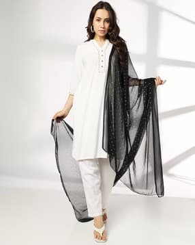 avaasa mix n' match Women Floral Print Dupatta-picture-32