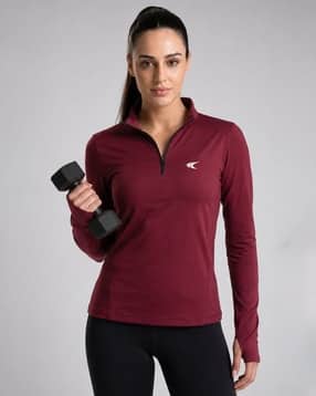 performax Women Logo Print Slim Fit T-Shirt-picture-19