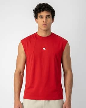performax Men Logo Print Regular Fit Crew-Neck T-Shirt-picture-51