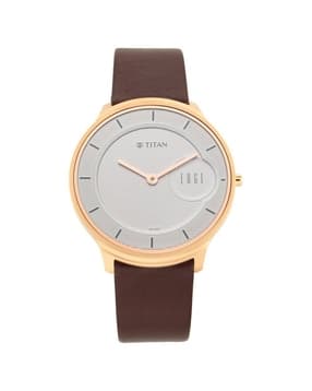 Men Edge Watch with Leather Strap - NU1843WL01-image-38
